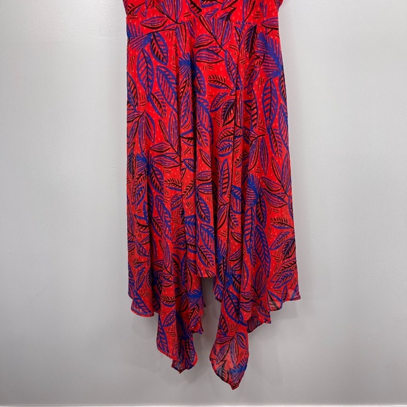 Alexis for Target Botanical Tie Dress Sz XL NWT - Picture 3 of 10